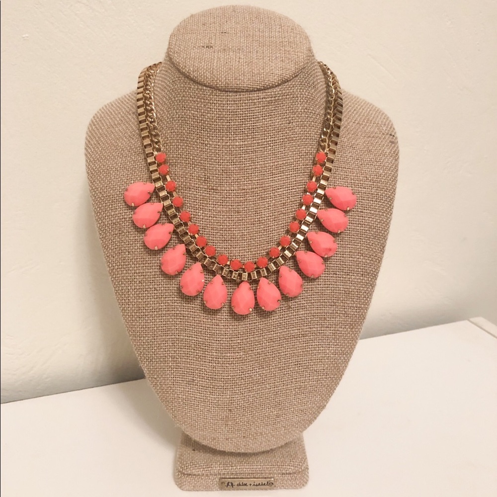 Charming Charlie Coral Necklace